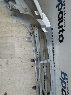 AA046129; Бампер передний; без паркт.; без омыват. (7S71-17757-A) для Ford Mondeo/БУ; Оригинал; Р1, Мелкий дефект; 