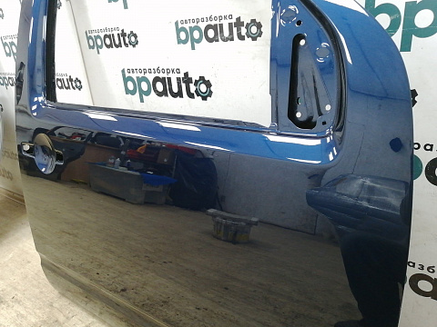 Фотография детали AA014727; Дверь передняя правая (80100-EB330) для Nissan Pathfinder/БУ; Оригинал; Р0, Хорошее; BW9, Темно-синий перламутр. Фото номер 6