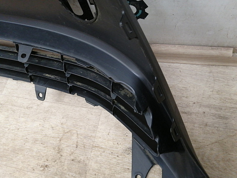 Фотография детали AA038221; Бампер передний- нижняя часть, без отв. под хром (52411-42040) для Toyota Rav4 40 (2013 — 2015)/БУ; Оригинал; Р1, Мелкий дефект; . Фото номер 13