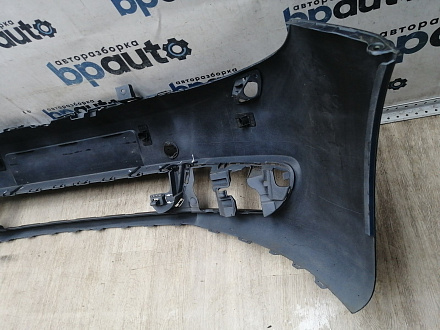 AA045737; Бампер передний; под паркт.; под омыват. (5M0807221N) для Volkswagen Golf Plus II (2009-2014)/БУ; Оригинал; Р1, Мелкий дефект; 