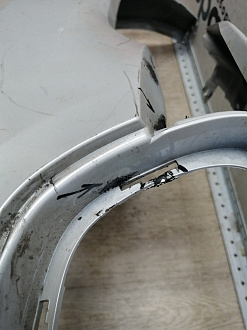 AA021550; Бампер передний; под паркт.; без омыват. (51117397622) для BMW 3 серия F30 F31/БУ; Оригинал; Р1, Мелкий дефект; 