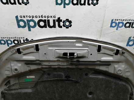 AA045121; Капот (65100-4AA8A) для Nissan Almera III (G15) (2012-2018)/БУ; Оригинал; Р0, Хорошее; 
