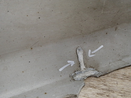 AA044664; Бампер передний; без паркт.; без омыват. (BS71-17757-A) для Ford Mondeo/БУ; Оригинал; Р2, Удовлетворительное; 