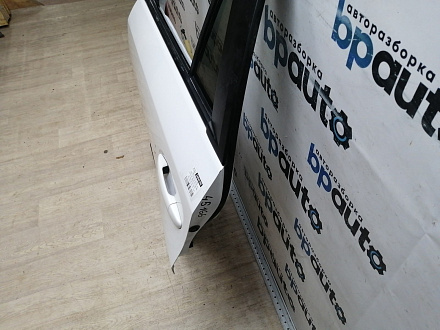 AA045166; Дверь задняя левая (KD53-73010) для Mazda CX-5/БУ; Оригинал; Р0, Хорошее; (34K) Белый перламутр