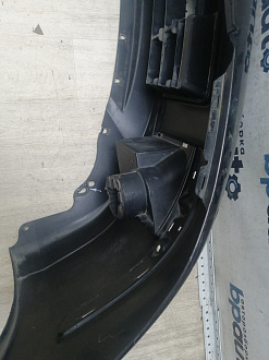 AA045991; Бампер передний; без паркт.; под омыват. (62022-EM00H) для Nissan Tiida/БУ; Оригинал; Р1, Мелкий дефект; 