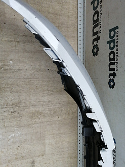 AA045880; Бампер передний; под паркт.; под омыват. (J8A2-17F003-AAW) для Land Rover Range Rover Velar L560 (2017 - 2023)/БУ; Оригинал; Р1, Мелкий дефект; 