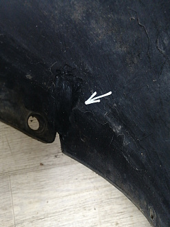 AA044983; Бампер передний; без паркт.; без омыват. (86511-2H000) для Hyundai Elantra IV (HD) (2006-2011)/БУ; Оригинал; Р1, Мелкий дефект; 