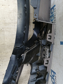 AA046456; Бампер передний; под паркт. (51117210763) для BMW Х5 II (E70) рест. (2010-2013)/БУ; Оригинал; Р1, Мелкий дефект; 