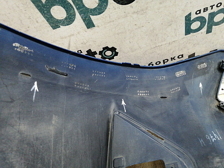 AA045845; Бампер передний; без паркт.; без омыват. (2803101XKQ00A) для Haval F7 I (2019- 2022)/БУ; Оригинал; Р1, Мелкий дефект; 