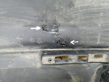 AA023292; Бампер задний; под паркт. (71501-TL0-ZZ00) для Honda Accord VIII (2008-2011)/БУ; Оригинал; Р1, Мелкий дефект; 