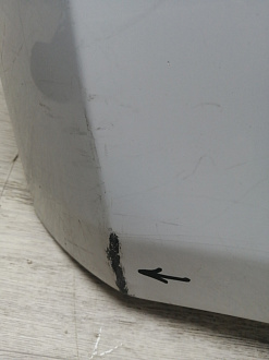 AA045975; Бампер передний; без паркт.; под омыват. (5K0807221) для Volkswagen Golf/БУ; Оригинал; Р1, Мелкий дефект; 