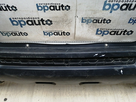 AA046561; Бампер задний; без паркт. (850225435R) для Renault Duster I рест. (2015-2021)/БУ; Оригинал; Р1, Мелкий дефект; 