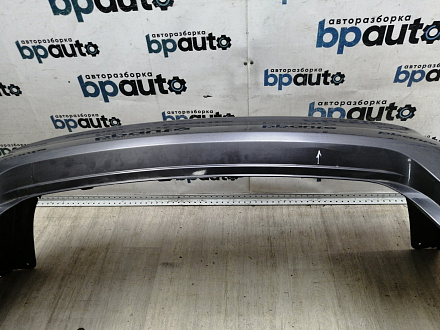 AA046110; Бампер задний; без паркт. (86611-4Y000) для Kia Rio III Sedan (2011- 2015)/БУ; Оригинал; Р1, Мелкий дефект; 