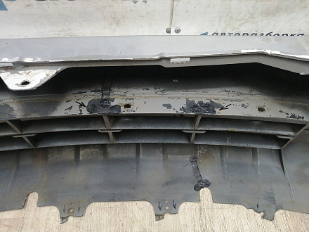 AA045065; Бампер передний; без паркт.; под омыват. (62022-5X00H) для Nissan Pathfinder III рест. (2010-2014)/БУ; Оригинал; Р2, Удовлетворительное; 