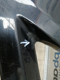 AA045741; Бампер передний; без паркт.; под омыват. (BGV450031) для Mazda 3 BL/БУ; Оригинал; Р1, Мелкий дефект; 