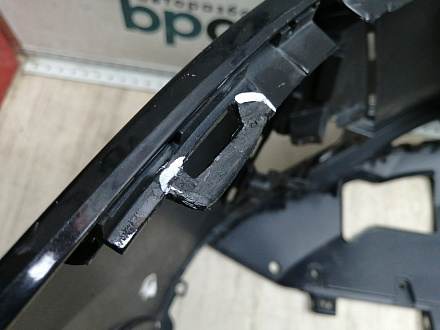 AA045844; Бампер передний; без паркт.; без омыват. (2803127XKQ11A) для Haval F7 I рест. (2022-н.в.)/БУ; Оригинал; Р1, Мелкий дефект; 