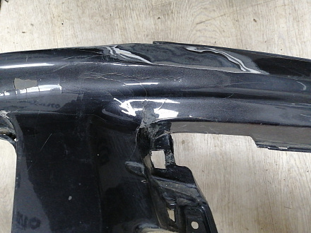 AA045534; Бампер передний; под паркт.; под омыват. (4L0 807 437 H) для Audi Q7 I рест. (2010-2015)/БУ; Оригинал; Р1, Мелкий дефект; 