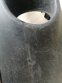 AA045255; Бампер передний; под паркт.; без омыват. ( BB5317C831) для Ford Explorer V (2011-2015)/БУ; Оригинал; Р2, Удовлетворительное; 