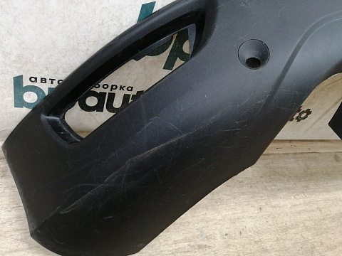 Фотография детали AA030663; Юбка заднего бампера, под две трубы; под паркт. (30796171) для Volvo XC60 I (2008-2013)/БУ; Оригинал; Р1, Мелкий дефект; . Фото номер 6