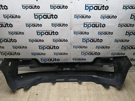 AA045330; Бампер передний; под паркт.; под омыват. (52119-60M50) для Toyota Land Cruiser 200 рест.2 (2015 - 2021)/БУ; Оригинал; Р1, Мелкий дефект; 