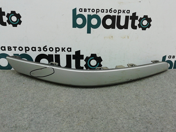 Молдинг заднего бампера левый Опель Астра H GTC 3D 2005 — 2011, б/у, фото 1
