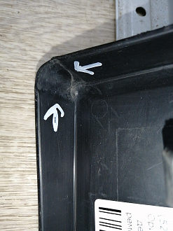 AA045182; Площадка под номер (52114-48190) для Lexus RX III (2009 — 2012)/БУ; Оригинал; Р1, Мелкий дефект; 