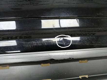 AA025761; Бампер задний; под паркт. (4L0 807 511 G) для Audi Q7/БУ; Оригинал; Р1, Мелкий дефект; 