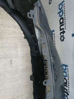 AA045936; Бампер передний; без паркт.; под омыват. (9680484677) для Peugeot 308 I (2008-2011)/БУ; Оригинал; Р2, Удовлетворительное; 