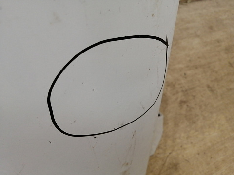 Фотография детали AA042514; Крыло переднее левое (GX63-16145-AC) для Jaguar XF II (2016-2020)/БУ; Оригинал; Р3, Под восстановление; . Фото номер 10