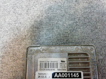 AA001145; Блок розжига ксенона (89089352) для Audi Q7 I рест. (2010-2015)/БУ; Оригинал; Р0, Хорошее; 