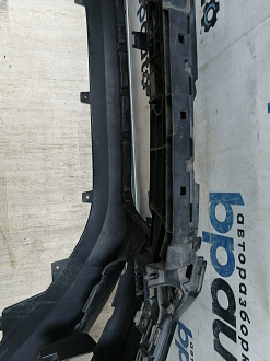 BA000172; Бампер передний; под паркт.; под омыват. (4G0 807 437) для Audi A6 C7/БУ; Оригинал; Р1, Мелкий дефект; 