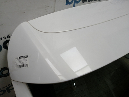 AA045283; Крышка багажника (BBY1-6202X) для Mazda 3 BL/БУ; Оригинал; Р0, Хорошее; (34K) Белый перламутр