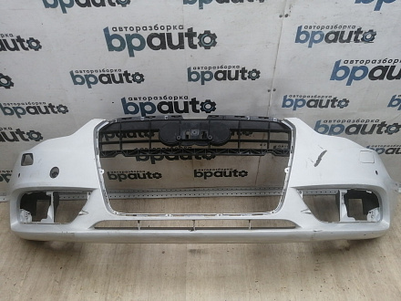 AA045619; Бампер передний; под паркт.; под омыват. (8T0 807 437 AD) для Audi A5/БУ; Оригинал; Р1, Мелкий дефект; 