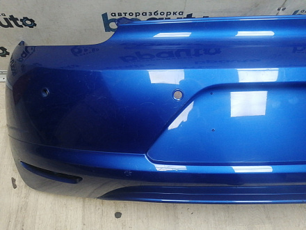 AA046040; Бампер задний; под паркт. (1K8807421M) для Volkswagen Scirocco (2009 - 2014)/БУ; Оригинал; Р1, Мелкий дефект; 
