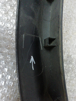 AA006967; Накладка на крыло задняя правая ,расширитель (93828-BM90A) для Nissan Qashqai II (2014-2018)/БУ; Оригинал; Р1, Мелкий дефект; 