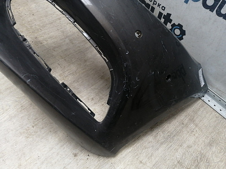 AA045460; Бампер передний; под паркт.; без омыват. (A2058800125) для Mercedes-Benz C-klasse IV (W205) (2014-2018)/БУ; Оригинал; Р1, Мелкий дефект; 