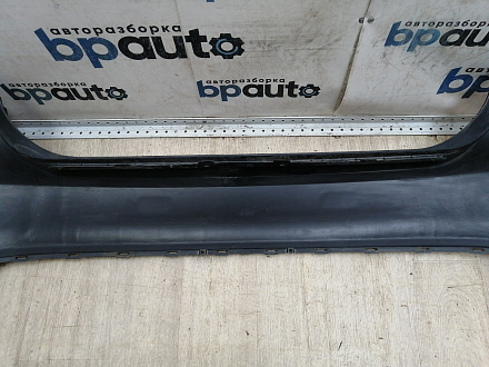 AA046115; Бампер задний; без паркт. (86611-4Y000) для Kia Rio III Sedan (2011- 2015)/БУ; Оригинал; Р1, Мелкий дефект; 