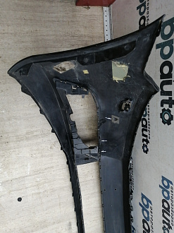 AA045818; Бампер передний; под паркт.; под омыват. (3C8807221F) для Volkswagen Passat CC рест. (2012-2017)/БУ; Оригинал; Р1, Мелкий дефект; 