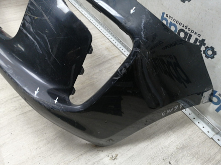 AA046169; Бампер передний; без паркт.; без омыват. (86511-H0000) для Kia Rio IV Sedan (2017- 2020)/БУ; Оригинал; Р1, Мелкий дефект; 