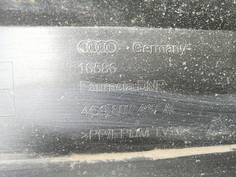 Фотография детали AA019670; Бампер задний нижняя часть; без паркт. (4G9807417A) для Audi A6 III (C7) Allroad (2012-2014)/БУ; Оригинал; Р1, Мелкий дефект; . Фото номер 11