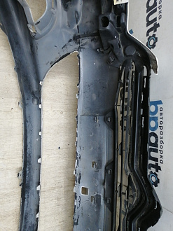 AA045244; Бампер передний; без паркт.; без омыват. (9676285080A) для Citroen C4 II HB (2011-2016)/БУ; Оригинал; Р2, Удовлетворительное; 