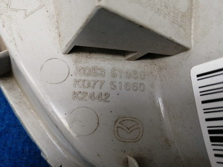 AA034795; ПТФ заднего бампера левая (KD53-51660) для Mazda CX-5/БУ; Оригинал; Р1, Мелкий дефект; 