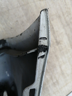 BA000159; Бампер передний, S-line; под паркт.; под омыват. (8T0 807 437 AM) для Audi A5/БУ; Оригинал; Р1, Мелкий дефект; 