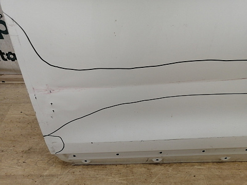 Фотография детали AA043416; Дверь передняя левая (H0101-BM9MA) для Nissan Qashqai/БУ; Оригинал; Р2, Удовлетворительное; . Фото номер 5