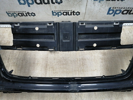 AA045530; Бампер передний; под паркт.; под омыват. (4L0 807 437 H) для Audi Q7 I рест. (2010-2015)/БУ; Оригинал; Р1, Мелкий дефект; 