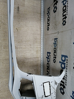 AA045705; Бампер передний, S-line; под паркт.; под омыват. (8K0 807 437 S) для Audi A4 B8/БУ; Оригинал; Р2, Удовлетворительное; 