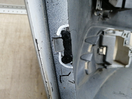 AA045625; Бампер передний; под паркт.; под омыват. (4G0 807 437) для Audi A6 C7/БУ; Оригинал; Р1, Мелкий дефект; 