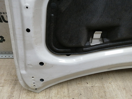 AA045289; Капот (KDY35231XA) для Mazda CX-5/БУ; Оригинал; Р1, Мелкий дефект; (34K) Белый перламутр