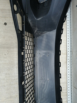 AA045685; Бампер передний, Track-Field; без паркт.; под омыват. (5N0807221T) для Volkswagen Tiguan I рест. (2011- 2016)/БУ; Оригинал; Р1, Мелкий дефект; 