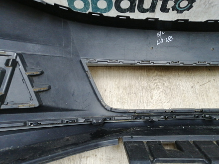 AA044349; Бампер передний, Sport-Style; без паркт.; под омыват. (5NU807221) для Volkswagen Tiguan I рест. (2011- 2016)/БУ; Оригинал; Р1, Мелкий дефект; 